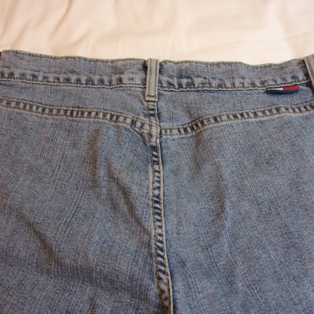 Tommy Hilfiger Vintage Rare Blue Jeans Size 7 Reg - Picture 5 of 5